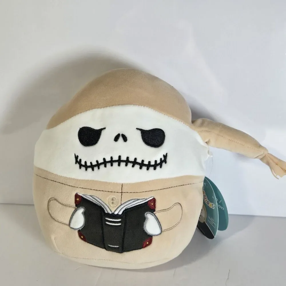 Squishmallows Disney Nightmare Before Christmas 8” Jack Skellington in Pajamas